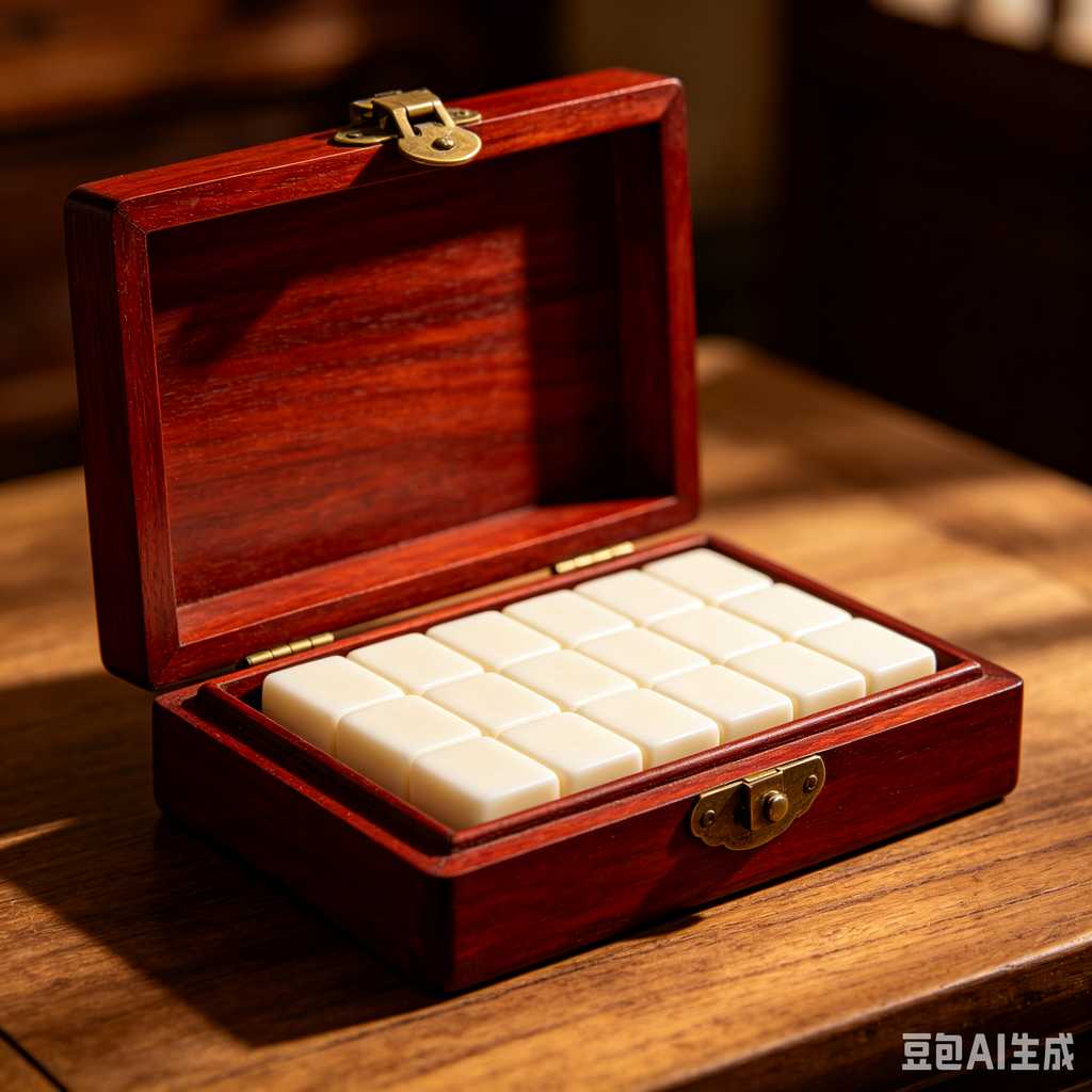 thickened mahjong tiles