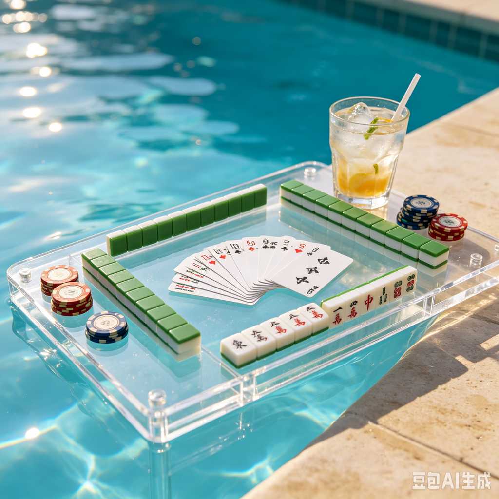 handheld mahjong tiles set